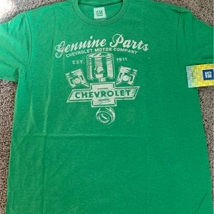 Green official license GM product brand new T-shirt